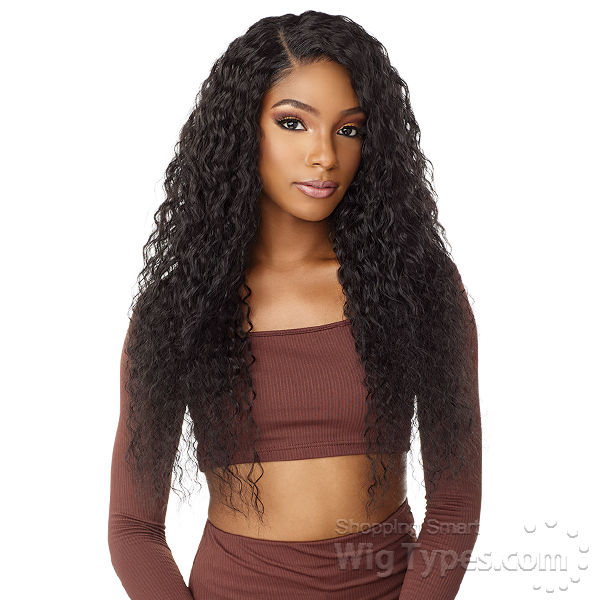 Sensationnel Human Hair Blend Cloud Swiss Lace What Lace X Frontal