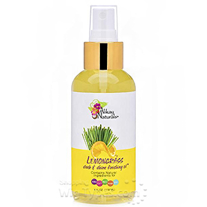 Alikay Naturals Lemongrass Sleek and Shine Finishing Oil 4oz