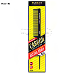 Blackice Professional #CCO102 Carbon Rat Tail Comb 8.5"