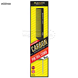 Blackice Professional #CCO103 Carbon Pin Tail Comb 9