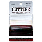 Cuttiee #1008 3mm Elastic Band Soft Brown 20pcs