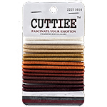 Cuttiee #1014 4mm Elastic Band Brown 16pcs