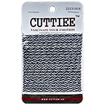 Cuttiee #1016 4mm Elastic Band Wave Black & White 20pcs
