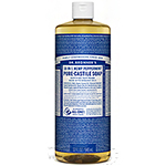 Dr. Bronner's Peppermint Pure-Castile Liquid Soap 32oz