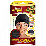 Magic Collection #3016BLA Organic Argan Oil Spandex Dome Cap