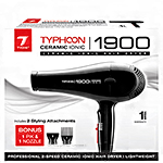 Nicka K New York #TP-1900 Tyche Typhoon Ceramic Ionic 1900 Hair Dryer