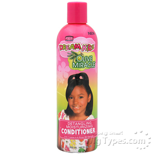 African Pride Dream Kids Olive Miracle Detangling Moisturizing Conditioner 12oz