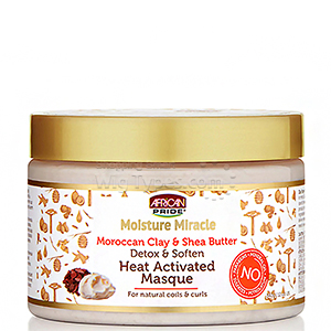 African Pride Moisture Miracle Detox & Soften Heat Activated Masque 12oz