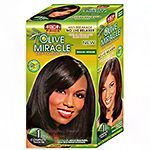 African Pride Olive Miracle Conditioning No-Lye Relaxer Touch-up Kit Regular