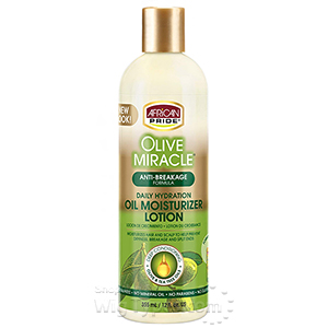 African Pride Olive Miracle Moisturizer Lotion 12oz