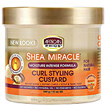 African Pride Shea Miracle Curl Styling Custard 12oz