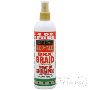 African Royale BRX Braid Spray on Shampoo 12oz