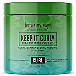 Texture My Way Keep It Curly Ultra-Defining Curl Pudding 15oz
