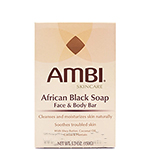 Ambi African Black Soap Face & Body Bar 5.3oz