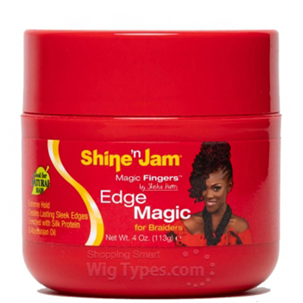 Ampro Shine N Jam Magic Fingers Edge Magic for Braiders 4oz