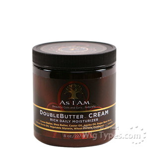 As I Am Double Butter Cream Rich Daily Moisturizer 8oz