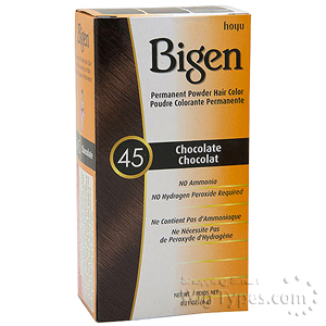 Bigen Powder Hair Color 45 Chocolate