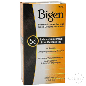 Bigen Powder Hair Color 56 Rech Medium Brown