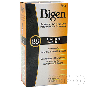 Bigen Powder Hair Color 88 Blue Black