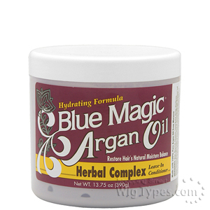 Blue Magic Argan Oil Herbal Complex Leave In Conditioner 13.75oz