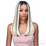 Bobbi Boss Human Hair Blend 5 inch Deep Part HD Lace Front Wig - MOGL102 ALLISON