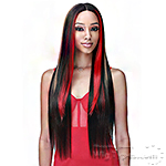 Bobbi Boss Human Hair Blend 5 inch Deep Part HD Lace Front Wig - MBLF31 EILISH