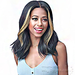 Bobbi Boss Synthetic Hair 13x4 Deep HD Lace Wig - MLF233 AVRI