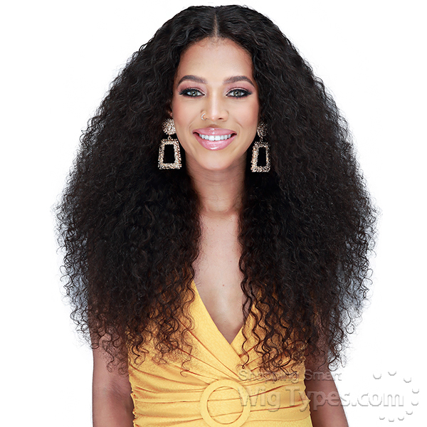 Bobbi Boss 100% Unprocessed Human Hair Wet & Wavy 360 HD Lace Wig -  MHLF520L W&W ZENOBIA 24