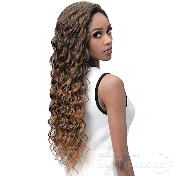 Bobbi Boss Human Hair Blend Full Cap Wig - MOGFC003 OCEAN WAVE - Bobbi Boss Human Hair Blend Full Cap Wig - MOGFC003 OCEAN WAVE -