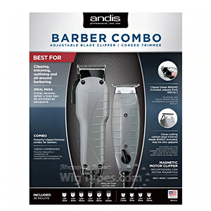 Andis Barber Combo Clipper & Trimmer #66325