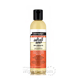 Aunt Jackie's Curls & Coils Flaxseed Recipes Soft All Over Multi-Purpose Oil 8oz