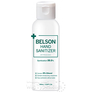 Belson Hand Sanitizer 3.38oz