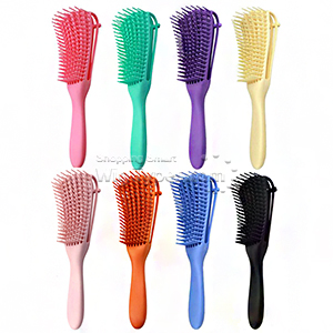 Easy & Flexi Detangling Brush for Curly Wet Thick Kinky Hair