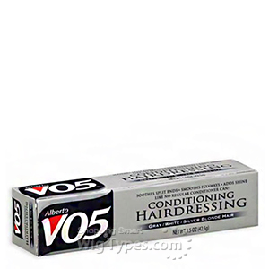 Alberto VO5 Conditioning Hairdressing for Gray/White/Silver Blonde Hair 1.5oz