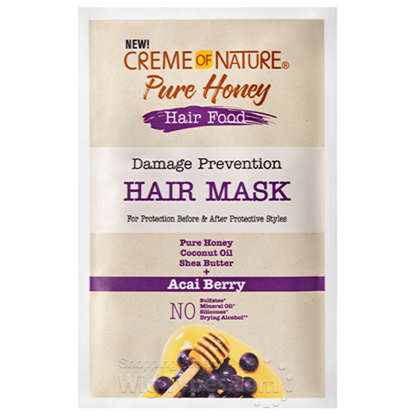 of Nature Pure Honey Hair Food Damage Prevention Acai Berry Hair Mask - WigTypes.com