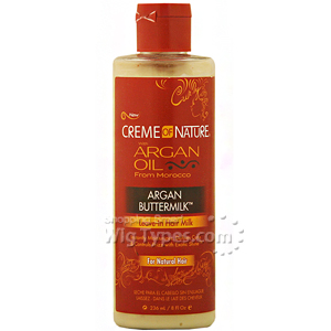 Creme of Nature Argan Oil Argan Buttermilk Leave-In Hair Milk 8oz