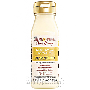 Creme of Nature Pure Honey Knot Away Leave-In Detangler 8oz
