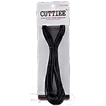 Cuttiee #1096 2mm Long Headband Black 16pcs