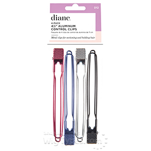 Diane #D12 Aluminum Control Clips 4-1/2