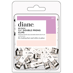 Diane #D17 Double Prong Clips 1-3/4 80 Pack