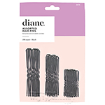 Diane #D475 Hair Pins Combo with Ball Tips Black