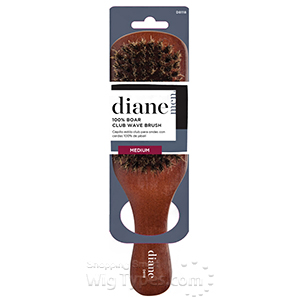 Diane #D8118 100% boar club Wave Brush