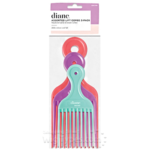 Diane #DBC008 3-Pack Assorted Plastic Lifts