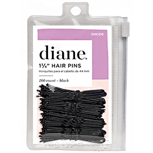 Diane #DHC015 Hair Pins 100 Count Zip - 1 3/4