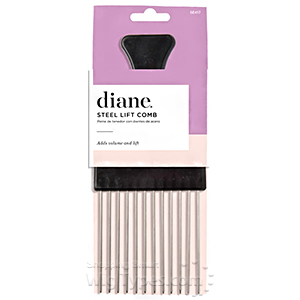 Diane #SE417 Steel Lift Comb - Black