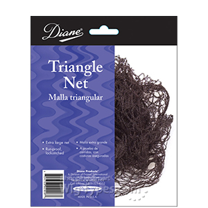 Diane #D608 Cotton Triangle Net - Black