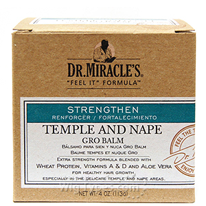 Dr.Miracle's Temple & Nape Gro Balm - Regular 4oz