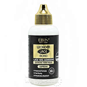 Ebin New York Wonder Lace Bond Lace Wig Adhesive 1.15oz - Supreme