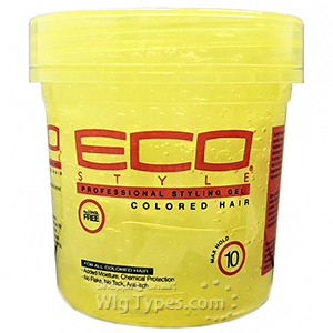 Eco Style Colored Hair Gel Max Hold 16oz