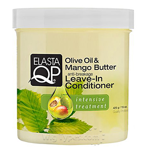 Elasta QP Olive Oil & Mango Butter Anti-Breakage Leave-In Conditioner 15oz